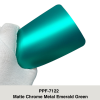 PPF-7122 Matte Chrome Metal Emerald Green